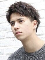 フィフス 大分(fifth)&nbsp;大分スパイキーパーマメンズカットスパイキーショート30代緩め