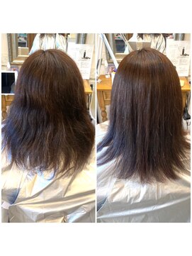 ヘアーサロン ポラリス(POLARIS) 縮毛矯正　エイジング毛