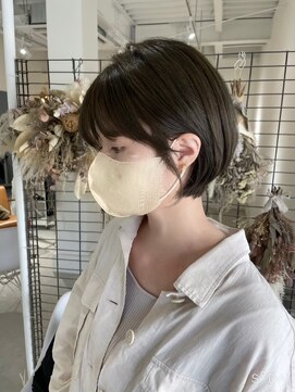 ジュベ 別府店(juve.) ショートボブ髪質改善インナーカラー縮毛矯正レイヤー30代40代