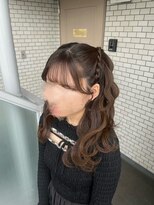 フェリーチェ(Felice)&nbsp;ハーフツイン ハーフアップ 編み込み オタクヘア ライブヘア