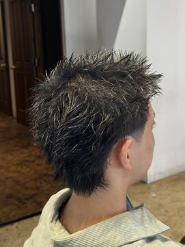 ザデイ カットアンドカルチャーショップ(THE DAY CUT&CULTURE SHOP) フェザーパンクショート【マレット】