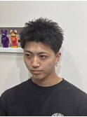 MEN’S HAIR/サーフカール/刈り上げセンターパート/大宮