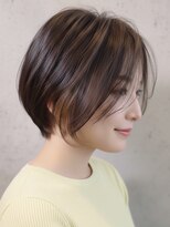 トゥルートラスト 和戸店(True Trust)&nbsp;大人のショートボブ グラボブ×ココアブラウン