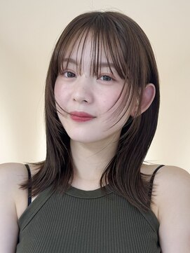 アイトーキョーエス 渋谷(AI TOKYO S) 小顔レイヤー/レイヤーミディアム/透明感カラー