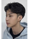 20代30代◎毛流れニュアンスパーマショートで韓国風