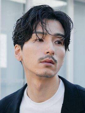 フィフスパーク(fifth PARK) 渋谷メンズパーマニュアンスパーマフェザーパーマセンターパート