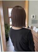 切りっぱなしボブタッセルボブ