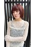 【先行予約クーポン8月】カット+カラー+cashmereトリートメント¥12000