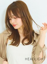 アーサス ヘアー デザイン 竹ノ塚店(Ursus hair Design by HEADLIGHT) 小顔似合わせミディアウルフレイヤー#韓国ミルクブラウン