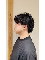 銀座八 【銀座メンズカット】銀座八×ロッドパーマ<理容室>