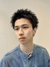 【伊藤限定】メンズカット＋ピンパーマ　12650→8900