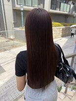 クラン 岡本(Chlan)&nbsp;艶髪ロング　ピンクブラウン