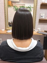 モニカ 天王町店(Monica) 縮毛矯正×ボブ