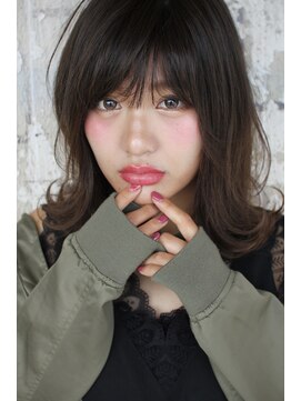 ヘアアンドメイク サファイア 浜北店(SAPPHIRE) フンワリ感と外ハネでかわいい印象に!!