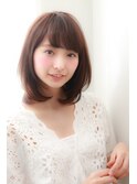 結べる長さを残したい方 レイヤーを入れたワンカールミディアム