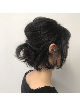 町上津役の美容室 簡単ヘアセット