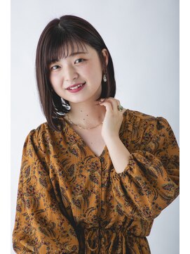 アンジュール(UNJOUR.) 【UNJOUR 】ボブ×ピンクベージュ 30代40代50代