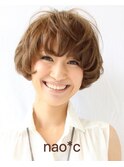 【生駒/田原台nao*c】大人カワイイ☆丸みマッシュショートヘア