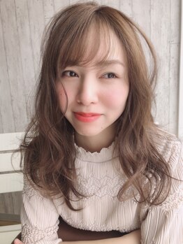 モウ ライフヘアー(MOW LIFE HAIR)の写真/トレンドと似合わせを駆使した貴女だけのオンリーカラーを♪ナチュラルデザインカラーでオシャレ上級者に★