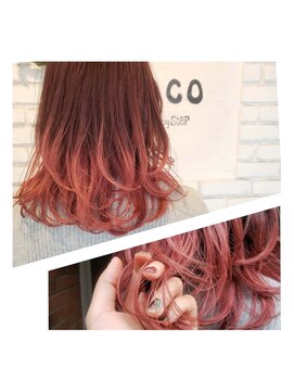 ステップバイステップココ(Step by Step CoCo) Gradient color　PINK