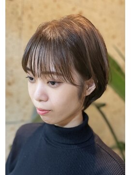 ブルーベイ(BLUE BAY) #耳掛けショート#小顔カット