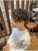 無造作ヘアー