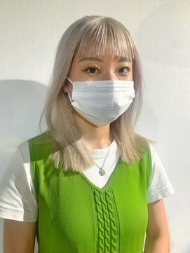 アルカナ 明治神宮前原宿(ARCANA) ホワイトカラー ホワイトベージュ ホワイトブロンド