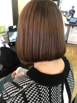 フレンズ 環状通東店(friend's)&nbsp;ナチュラルボブ　ノンダメージストレート　3