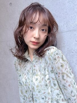 オーブ ヘアー ルアナ 広島横川店(AUBE HAIR luana) 20代・30代_パーマ風巻きスタイル