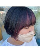 ヘアーリゾート ラウレア(Hair Resort LAULEA) ピンクラベンダーのフェイスフレーミング！