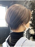 #暗めカラー#デザインカラー#フェイスフレーミング#小顔ショート