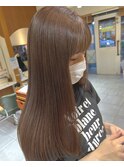 水素カラー×ナチュラルベージュ