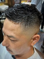 ヒロギンザバーバーショップ 大宮店(HIRO GINZA BARBER SHOP)&nbsp;濡れパン　フェード　埼玉大宮