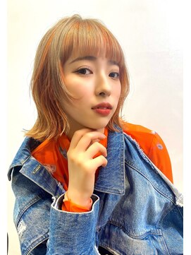 オンザ(ONTHE) オレンジコントラストデザインカラーミディアム