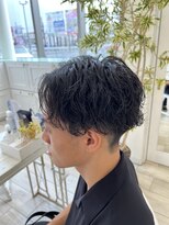 タブー 岐阜店(TABOO)&nbsp;気分で変えれる2wa刈り上げマッシュyツイストスパイラルパーマ