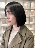 韓国風柔らかボブ