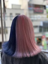 トリックストア(TRICK STORE)&nbsp;ギャップツートンカラー★ベイビーピンクとネイビーカラー