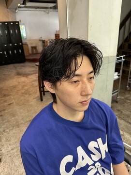 ヒカリスヘアー 吹田店 センターパート