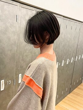 ジアン バイ ミルボン NU茶屋町+(GIEN by milbon) ゆるふわショートボブ/レイヤー