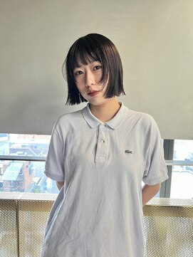 ブローチ 表参道(broocH) ボブ/ミニボブ/ぱつっとボブ/顔まわりレイヤー/ボブウフル