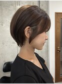 大人ショート マッシュショート 髪質改善 岐阜美容室