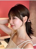小顔輪郭~お顔周りにフィットするカット