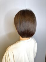 ブロッサム 東久留米店(Blossom)&nbsp;20代30代40代ミニボブショコラアッシュ透明感小顔ブリーチなし