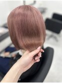 くすみピンクベージュ