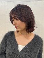 ファルベ(Farbe)&nbsp;くびれ アプリコットオレンジ 夏のヘアアレンジハイライトカラー