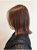 外ハネボブにフェイスレイヤー