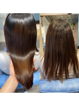 レアビーチ センター南店(LeaBeach) 【髪質改善】髪質改善カラー+トリートメント+ブロー