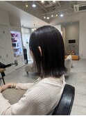 切りっぱなし×外ハネボブ