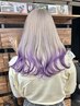 [新規平日限定]カット＋ダブルカラー(ブリーチ&カラー)＋TR /￥18000→12000