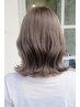 デザインカット+透明感カラー ¥13310~(※白髪染め可)